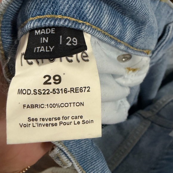 Retrofete Light Blue Distressed Boyfriend Jeans - Picture 5 of 5